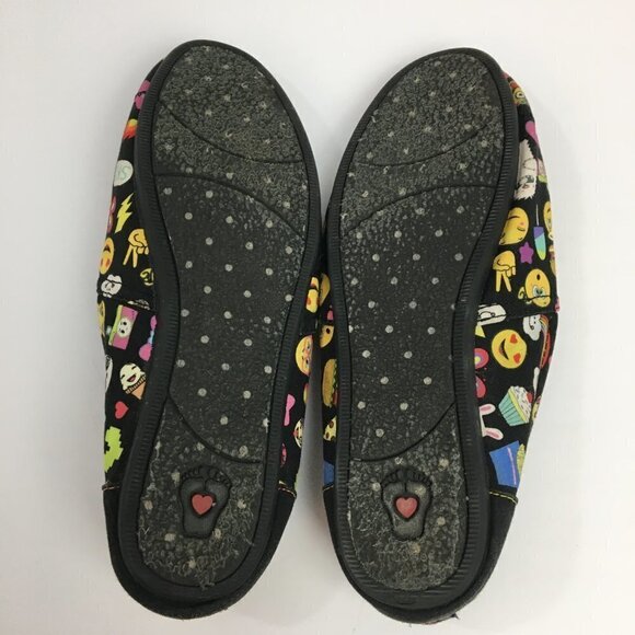 Bobs by Skechers Emoji Slip-on Flats Shoes - Picture 7 of 8